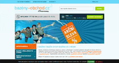 Desktop Screenshot of bazeny-obchod.cz